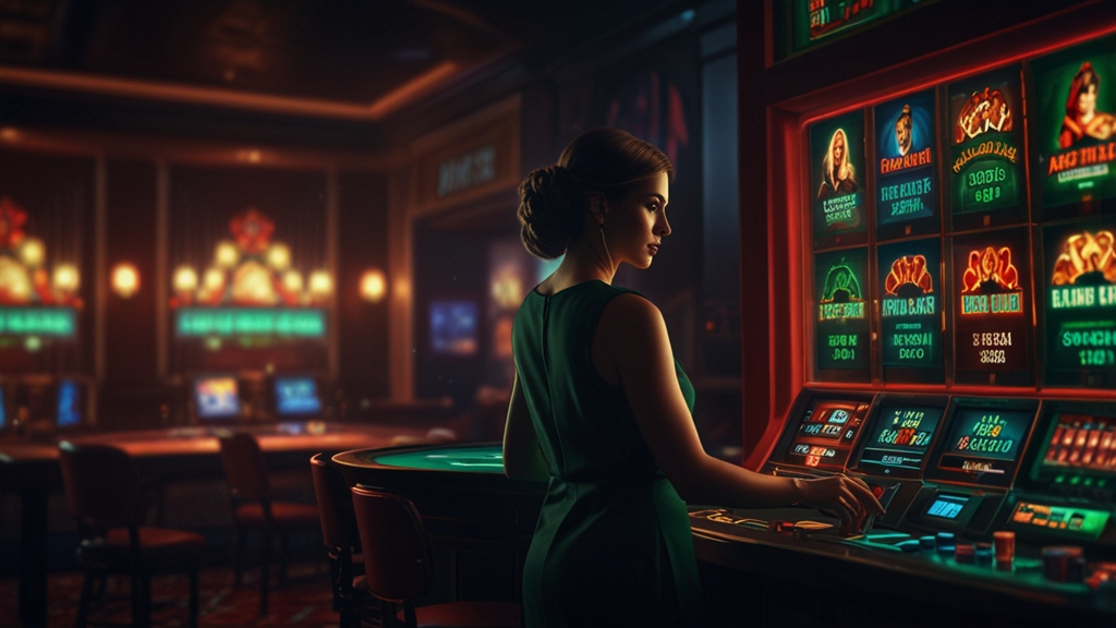Casino cashier screen validating a promo code